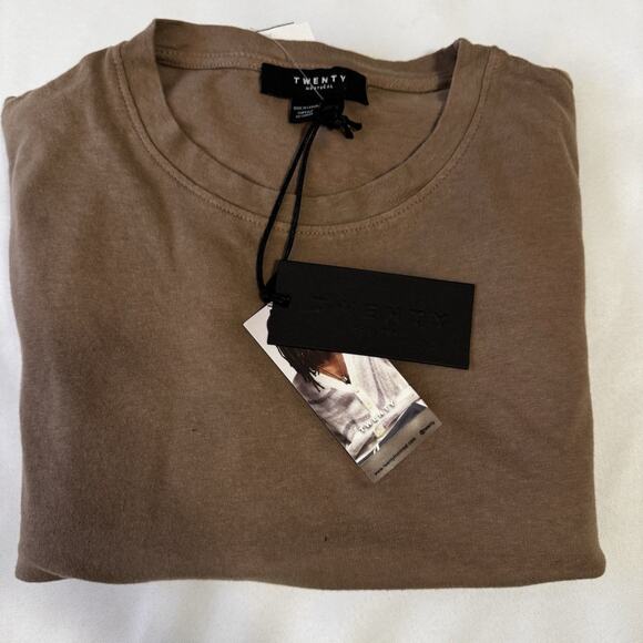 Twenty Montreal Mocha Long Sleeve Medium Men NWT Made In Canada F - Picture 6 of 6